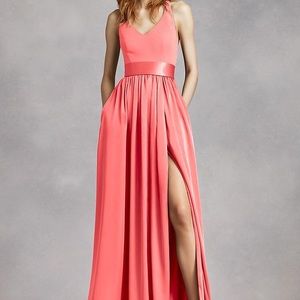 Vera Wang Bridesmaids Dress Coral Reef